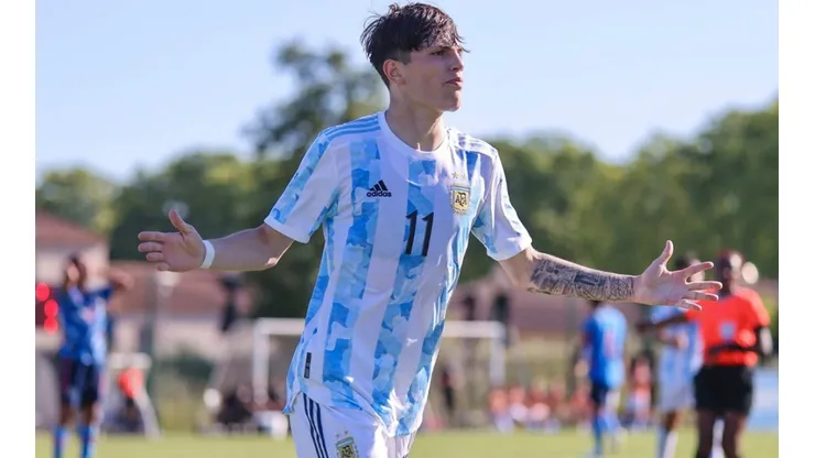 Alejandro Garnacho, el gran ausente de la Selección Argentina Sub 20 en el Sudamericano Sub 2023