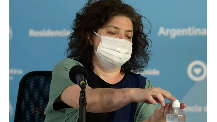 Carla Vizzotti, ministra de Salud de la República Argentina.
