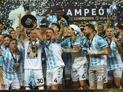 ¿Cuántos títulos oficiales tiene Racing contando la Supercopa?