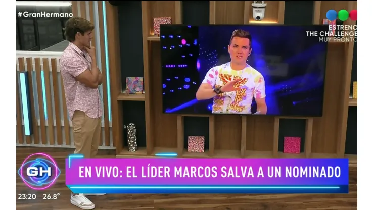 Marcos, el encargado de salvar a un nominado.