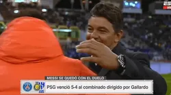 VIDEO | Gallardo se encontró a Neymar y le hizo una pregunta que quedó captada en cámara