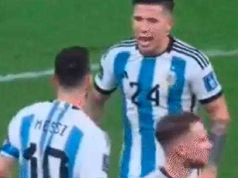 Revelan qué le dijo Enzo a Messi después de que este anotase el 3 a 2 ante Francia