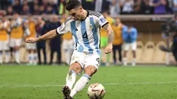 "La cambié justo": Montiel reveló que pensaba patear el penal a otro lado y sorprendió