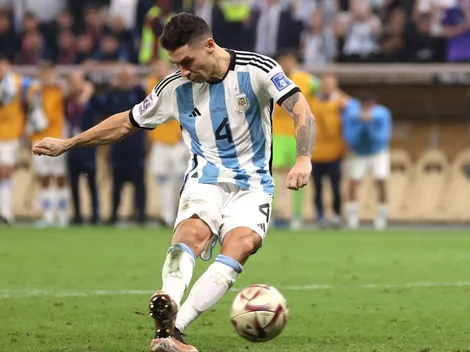 "La cambié justo": Montiel reveló que pensaba patear el penal a otro lado y sorprendió