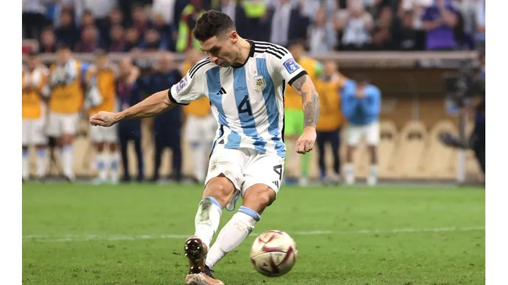 "La cambié justo": Montiel reveló que pensaba patear el penal a otro lado y sorprendió