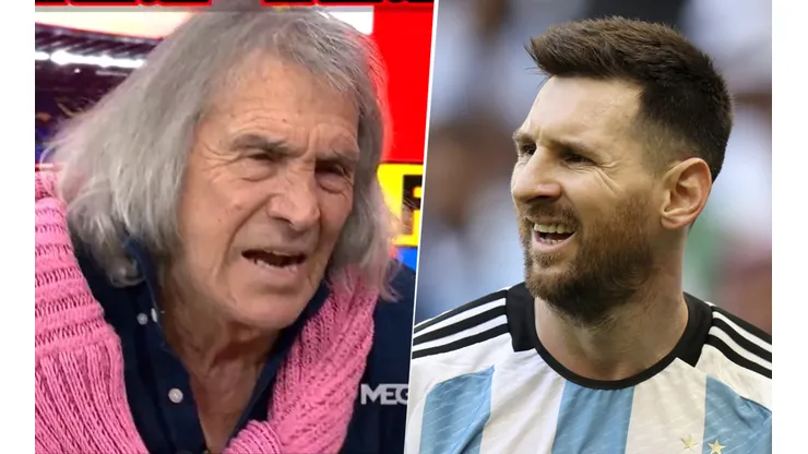Gatti, otra vez sin filtro contra Messi.