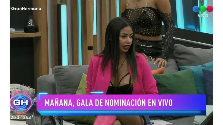 Daniela fue la que hizo la nominación espontánea en Gran Hermano.