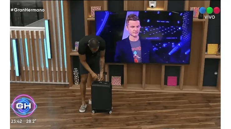 Maxi, el encargado de dar la noticia de la habilitación de la "fulminante".