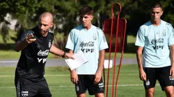 Javier Mascherano buscará su segundo título como DT de la Sub-20.