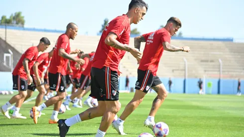 Varios titulares: los 6 jugadores de River que todavía trabajan con los kinesiólogos