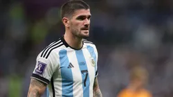 ¿Qué pasa con Rodrigo De Paul? El dato que alarma a Scaloni y que podría cambiar su futuro