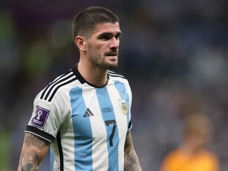 ¿Qué pasa con Rodrigo De Paul? El dato que alarma a Scaloni y que podría cambiar su futuro