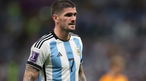 ¿Qué pasa con Rodrigo De Paul? El dato que alarma a Scaloni y que podría cambiar su futuro