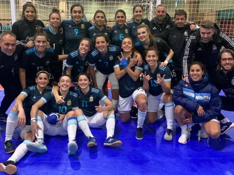 La Selección Femenina de Futsal ya le apunta a la Copa América