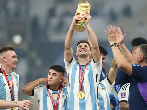 La insólita cábala de Julián Álvarez con la Selección Argentina en el Mundial de Qatar