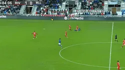 VIDEO | ¡River terminó con uno menos! Felipe Peña fue expulsado por doble amarilla