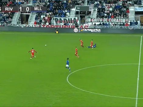 VIDEO | ¡River terminó con uno menos! Felipe Peña fue expulsado por doble amarilla