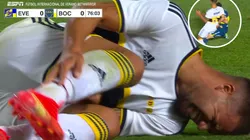 VIDEO | Aunque usted no lo crea: Riquelme y un patadón a Weigandt en pleno Boca - Everton