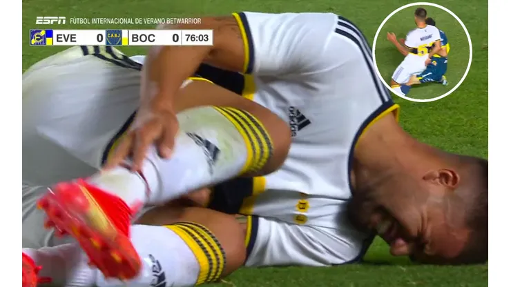 VIDEO | Aunque usted no lo crea: Riquelme y un patadón a Weigandt en pleno Boca - Everton