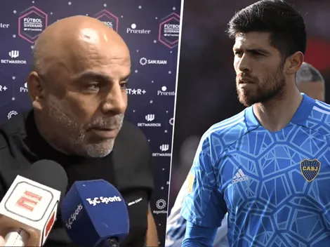 La hizo corta: la respuesta de Serna cuando le preguntaron si Rossi volverá a atajar