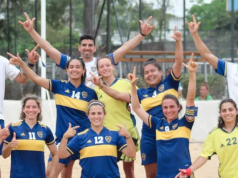 Aparecieron fotos de la camiseta del fútbol playa y los hinchas de Boca la quieren comprar ya