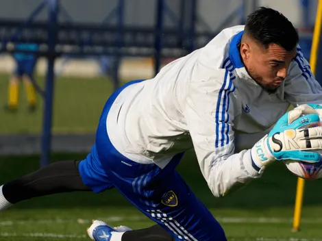 Se viene el debut de Chiquito Romero: el XI de Boca para enfrentar a Everton