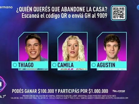 ENCUESTA FINALIZADA: Thiago abandonó la casa de Gran Hermano