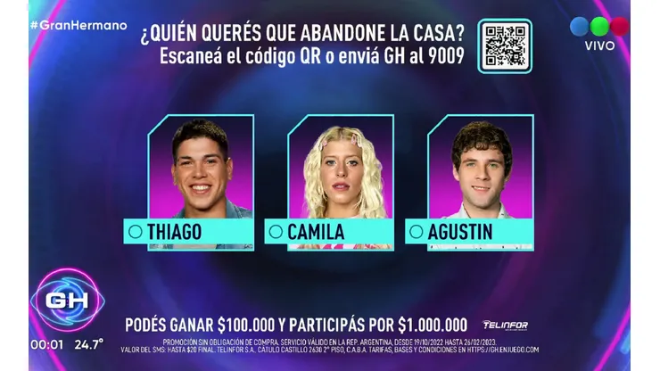 ENCUESTA: ¿Quién querés que se vaya de la casa de Gran Hermano?