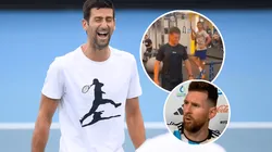 VIDEO | La imitación de Djokovic a Messi: "Anda pa allá, bobo"