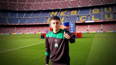 El pibe que juega en el Ascenso argentino y es pretendido por el Barcelona.