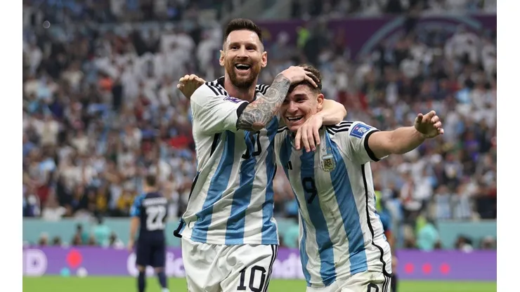 La marca en la que Julián superó a Lionel Messi.