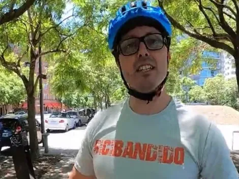 ¿Quién es Bicibandido, el ciclista que rompe autos?
