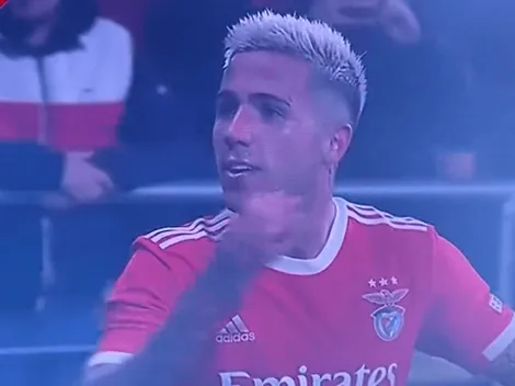 VIDEO | Se vio clarito: el festejo de Enzo Fernández tras su polémica en Benfica y los rumores de salida