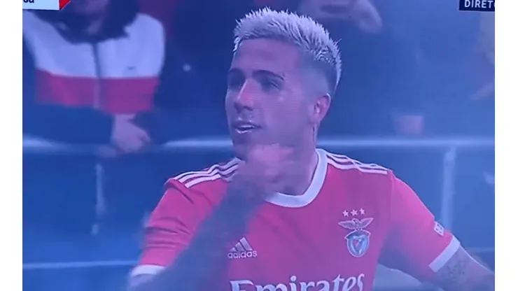 VIDEO | Se vio clarito: el festejo de Enzo Fernández tras su polémica en Benfica y los rumores de salida