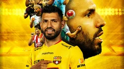 Kun Agüero jugará un amistoso con Barcelona SC