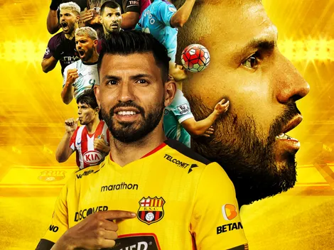 ¿Cuándo juega el Kun Agüero el amistoso con Barcelona SC en la Noche Amarilla?