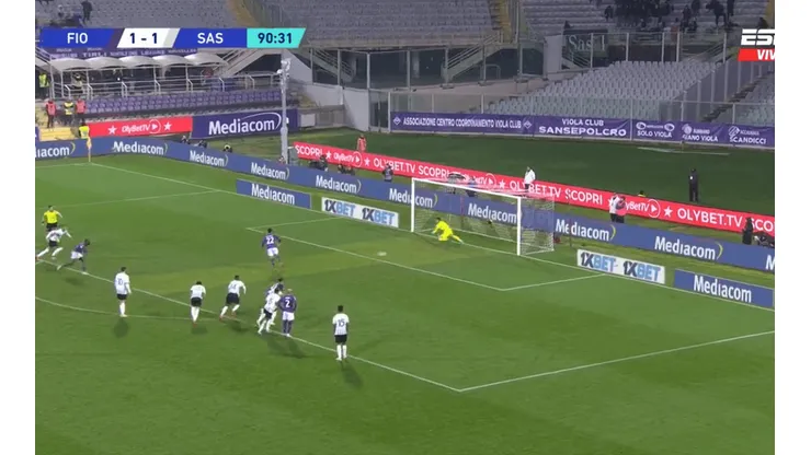 Comenzó la revancha: gol de Nico González para Fiorentina
