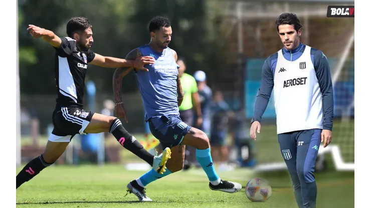 Momento insólito en Racing: cobraron un penal dudoso y Gago le pidió a Cardona que lo errara