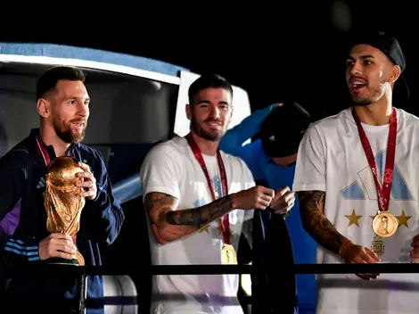 Sorprendió a todos: el nuevo tatuaje de De Paul tras consagrarse con la Selección