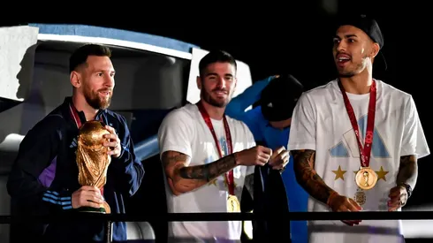 Sorprendió a todos: el nuevo tatuaje de De Paul tras consagrarse con la Selección