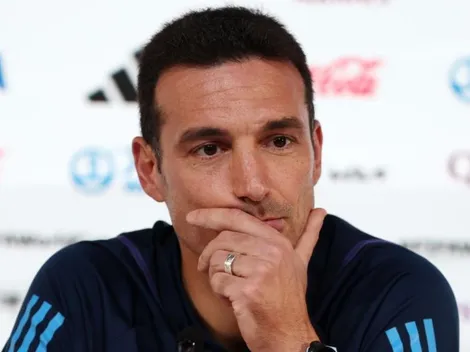 A Scaloni le preguntaron si dirigiría a Newell's y esto respondió