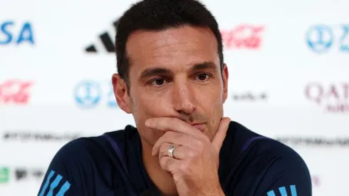 A Scaloni le preguntaron si dirigiría a Newell's y esto respondió