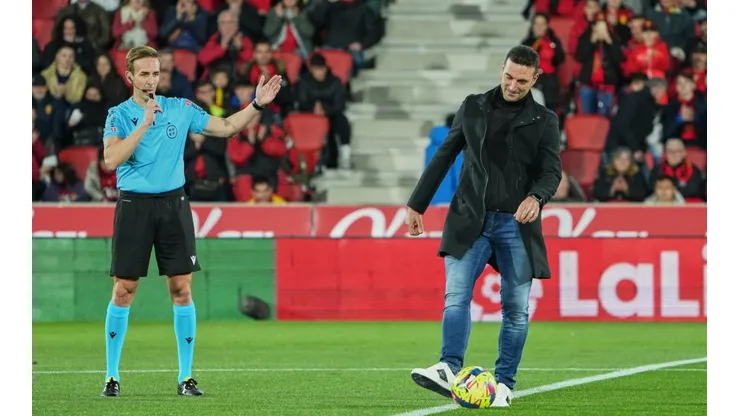 VIDEO | El emocionante homenaje a Scaloni en Mallorca
