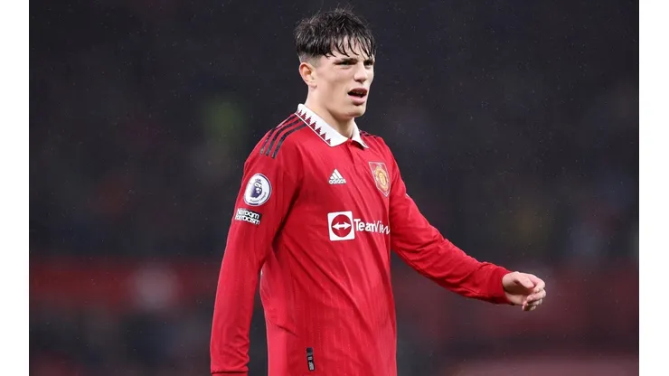 Alejandro Garnacho está ganando cada vez más protagonismo en Manchester United.