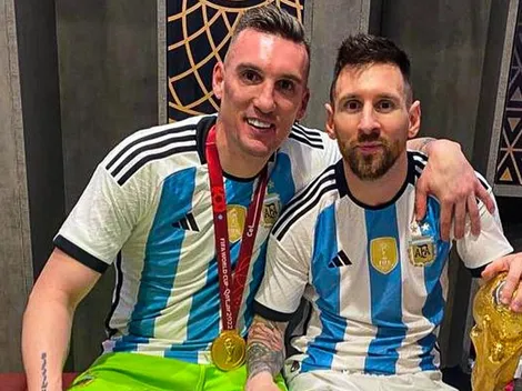 Armani reveló cómo fue la arenga de Messi antes de la final: "Te llega al corazón"
