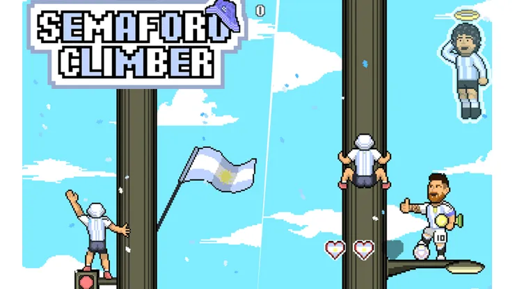 El videojuego de la Selección Argentina que emula los festejos por el Mundial de Qatar 2022