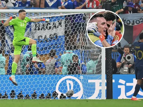 Armani sobre Dibu Martínez y los penales: "Es algo que le sale natural"