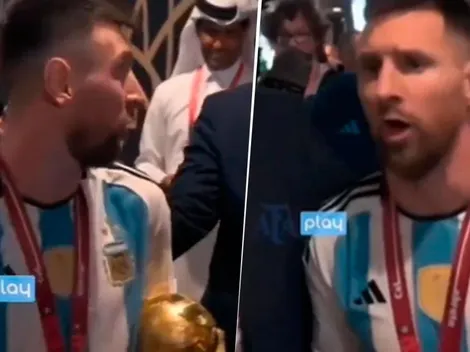 VIDEO | La fuerte respuesta de Messi a la TV francesa cuando le pidieron dar una nota