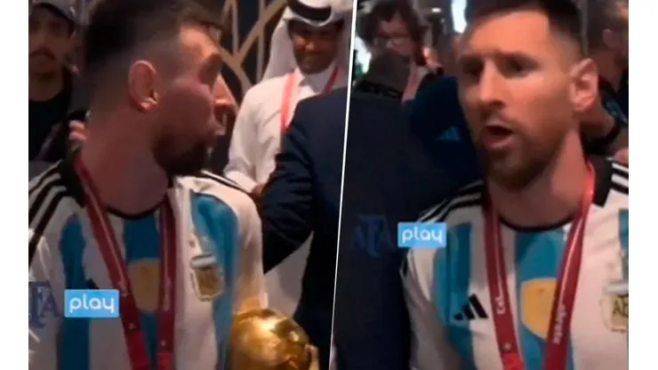 VIDEO | La fuerte respuesta de Messi a la TV francesa cuando le pidieron dar una nota