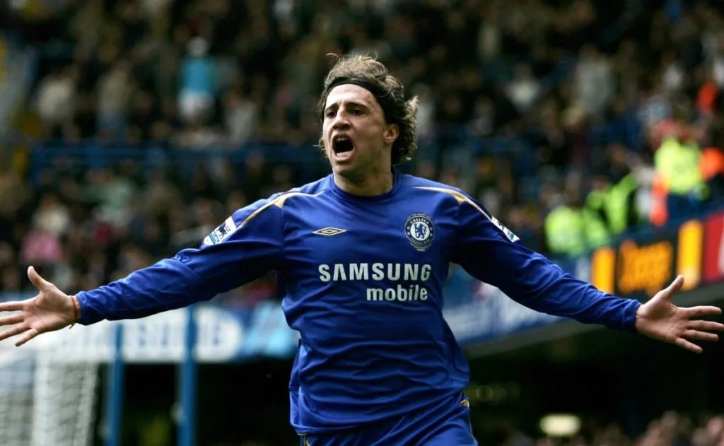 Más tarde, Crespo recaló en Chelsea.